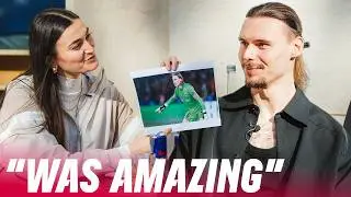 We asked Maarten Vandevoordt about his CL record, his German & World Cup hopes with 🇧🇪👀