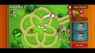 Bloon Monkey City level 6 Ceramic Bloon tiles