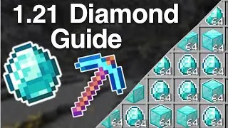 How to Find Diamonds in Minecraft 1.21 (BEST WAY) | Minecraft 1.21 Diamond Mining Guide