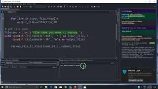 how to backup file using python||File handling