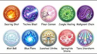 Every Legendary & Mythical Pokemon Signature Moves Explained (Full Compilation)
