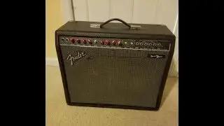 Fender Princeton Chorus Red Knob Amp Project   Part 1