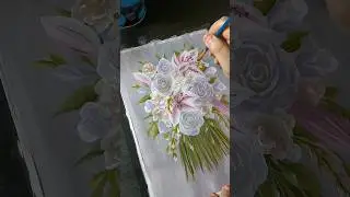 flower bouquet easy painting
