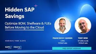 Hidden SAP Savings: Optimize BOM, Shelfware & FUEs Before Cloud
