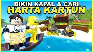 ZEDDAX ENCES BIKIN KAPAL & Cari HARTA KARUN Bareng SUBSCRIBERS!! (Build A Boat For 💰Treasure)