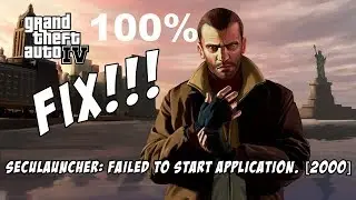 HOW TO FIX GTA 4 SECU LAUNCHER ERROR 100% SURE!!!