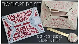 Envelope Die Set | Tonic Studios Craft Kit 82 | Unboxing