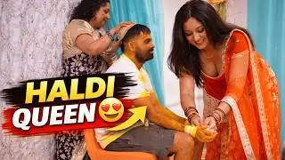 Haldi Ceremony Fun 💛🔥 | Beautiful Haldi Moments & Indian Wedding Masti
