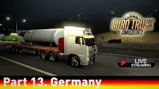 Euro Truck Simulator 2 1.34. Часть 13. Германия. Улучшение гаража.