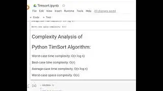 Algoholic.  Timsort algorithm. Python implementation. 