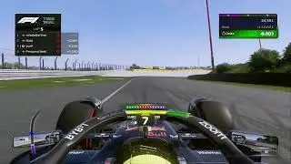 F1 23 Max Verstappen Challenge with Default setup