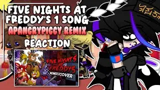 Such A Classic | James Reacts To The Five Nights At Freddy’s 1 Song Remix By APAngryPiggy | Gacha
