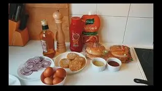 Homemade Chicken Patty Burger Recipe #loveburger