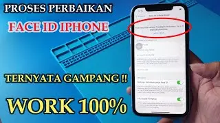Face id not working !! iPhone Xr dot projector repair indonesia