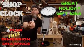 How to Make a Dial Indicator Shop Clock (Free Dimension Drawings)