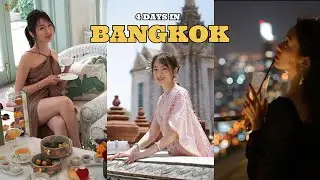 Bangkok Thailand vlog-Ultimate 4-day itinerary for food, luxury hotel, night life and iconic sites