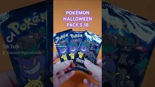 Pokémon Halloween Pack's 18 || #shorts