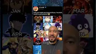 Goku & Vegeta vs your birth month! #anime #manga #dragonball #vs #naruto #bleach #jjk #mha #shorts