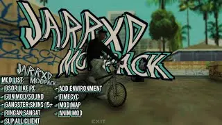MODPACK GANGSTER ANTI LAG GTA SAMP JIRLAH RINGAN SANGAT INI MAH || GTA SA ANDROID