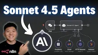 Build ANYTHING with Claude Sonnet 4.5 and n8n AI Agents