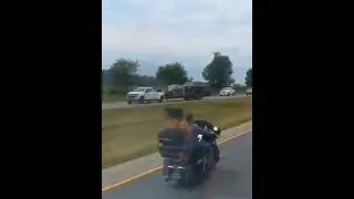 Windy Bike Hair
