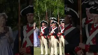 🇺🇸‘The Old Guard’ Demonstration Firing Muskets in Formation “Make Ready… Take Aim… FIRE!”💥💥💥💥