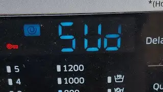 Live, SUD error code on a Samsung washing machine solved. 