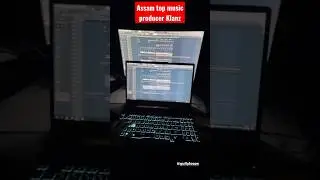 Klanz producing a liquid DnB track using 