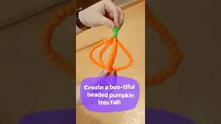 Beaded Pumpkin Craft