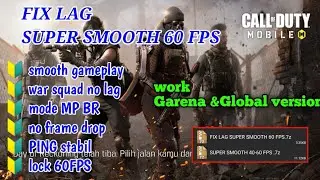 fix lag super smooth codm||Config fix lag codm