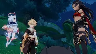 Genshin impact [201] Задание Дэхьи (1\3) | Тень на красном шёшке | Львиная кровь | Дэхья