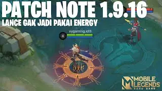 FRAGMENT SHOP UPDATE, HAYABUSA NERF, PENGHAPUSAN MANA DI BATALKAN - PATCH NOTE 1.9.16 MOBILE LEGENDS