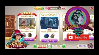 June's Journey - Chapter 90 - Trail of Dreams - Level 447 - Estate Garden Gate - Gameplay
