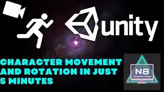 UNITY - How to Rotate and Move your Player in 5 Minutes (2022 UPDATED)