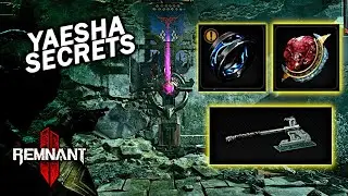 Krell Axe, Tempest Ring & Pulsing Heart Relic - Remnant 2 (Yaesha Secrets)