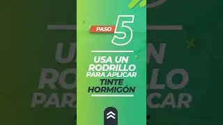 Paso a paso Tinte Hormigón