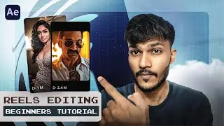 EDIT REELS IN AFTER EFFECTS - beginner guide | Hindi