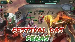 JOGANDO TFT NO FESTIVAL DAS FERAS | TFT GAMEPLAY