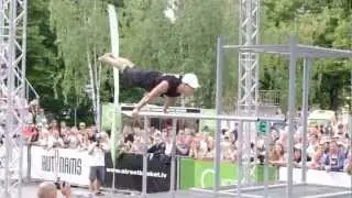 Eugeny Kozyr. Street Workout World Championship 2012 pt 1