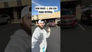 How much money you can make thrifting..💰 (for profit) #sidehustleideas