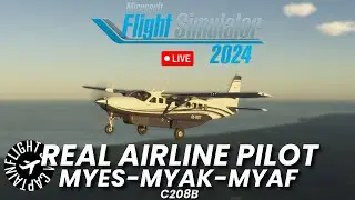 Actual Caravan Pilot - VATSIM - Island Hopping in the Caravan! - Makers Ops - Real Airline Pilot
