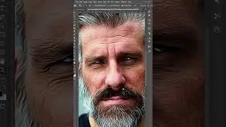 Smudge Painting Professional Photoshop Action #shorts