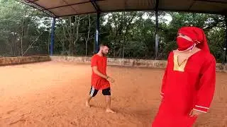 DESSA VEZ O ÁRABE MASCARADO FOI ARREBENTADO NO FUTEBOL