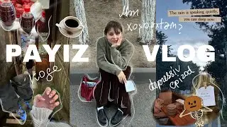 PAYIZ SON VLOG/ Soyuq hava,depressiv epizod,buz katoku,ailəm ilə vaxt, xoşbəxt olmaq