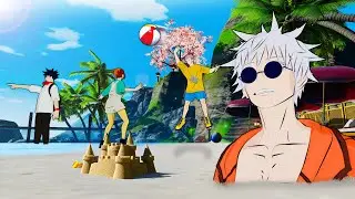 Jujutsu Kaisen Beach Day! (Jujutsu Kaisen VR)