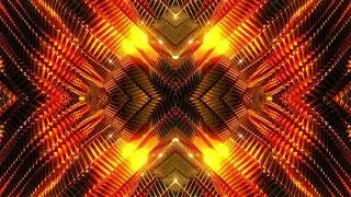VJ LOOPS 2021 ASMR Visual - Golden - kaleidoscope en OR HD | VJ set | Pierre-Em  Relaxing atmosphere
