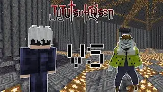 Gojo Vs Jogo - Minecraft Jujutsu Kaisen Mod 