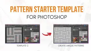 Create a Pattern in Photoshop with a Template (Version C)