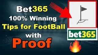 bet365 winning tips for foot ball || 100% Fix winnings with corners || Trending Techy