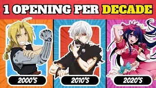 🎶 2000s vs 2010s vs 2020s Anime Openings — Save One Per Round! 🔥